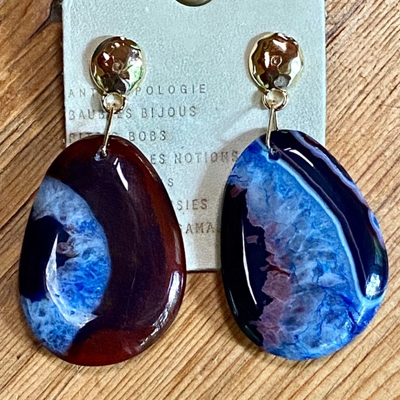 🌺🎉HP🎉🌺 NWT Anthropologie Stone Mountain Crystal Earrings - Picture 7 of 16